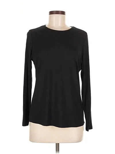 Pre-owned Lulu-b Long Sleeve T-shirt In Black