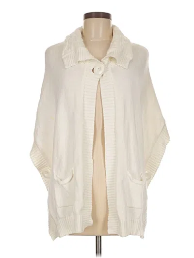 Pre-owned Lulu-b Poncho In White