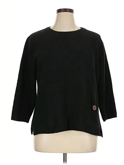 Pre-owned Lulu-b Pullover Sweater In Black