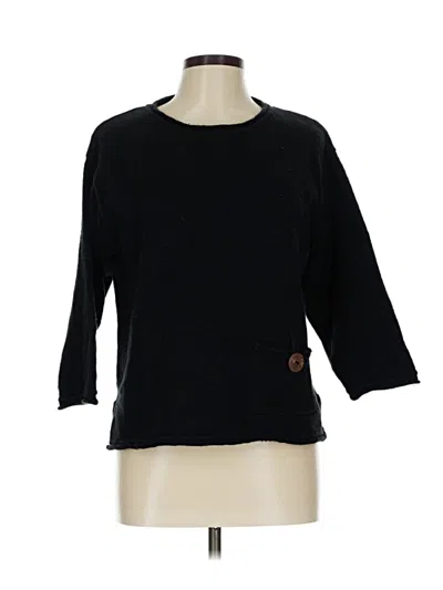 Pre-owned Lulu-b Pullover Sweater In Black