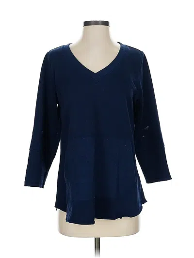 Pre-owned Lulu-b Pullover Sweater In Blue
