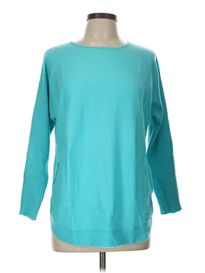 Pre-owned Lulu-b Pullover Sweater In Teal
