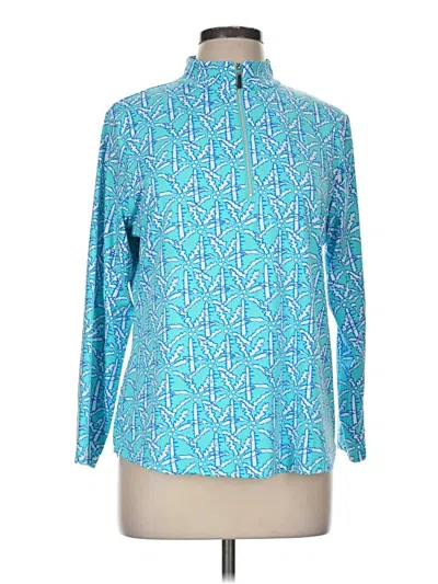 Pre-owned Lulu-b Raincoat In Blue