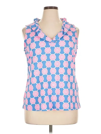 Pre-owned Lulu-b Sleeveless Blouse In Pink