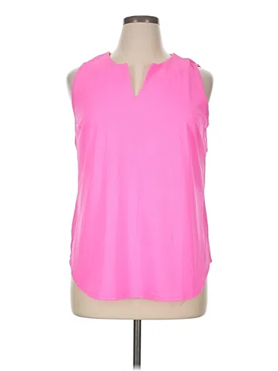 Pre-owned Lulu-b Sleeveless Blouse In Pink