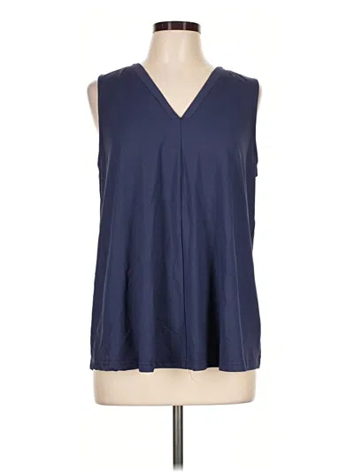 Pre-owned Lulu-b Sleeveless T-shirt In Blue