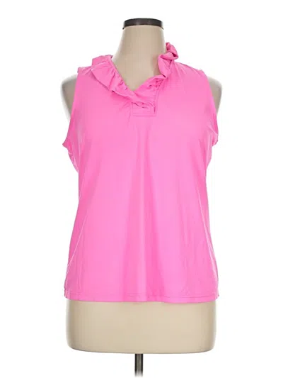Pre-owned Lulu-b Sleeveless T-shirt In Pink
