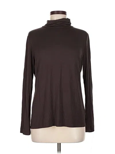 Pre-owned Lulu-b Turtleneck Sweater In Brown