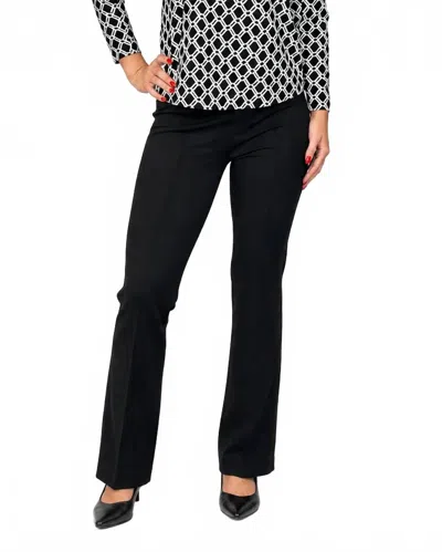 Lulu-b Wide Leg Leggings In Black In Animal Print