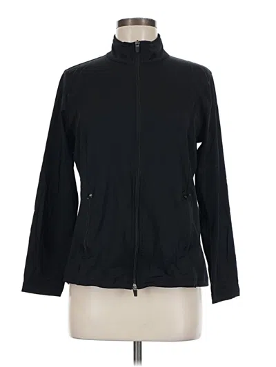 Pre-owned Lulu-b Zip Up Hoodie In Black