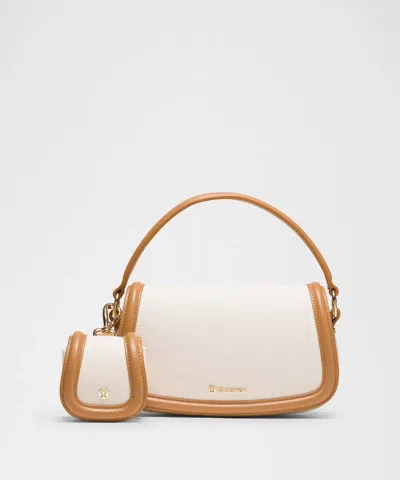 Lululemon - Canvas Mini Bag - Brown,neutral/natural/chestnut Brown