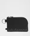 Lululemon Clippable Card Pouch In Black