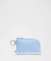 Lululemon - Clippable Card Pouch - Blue/proud Cloud/white