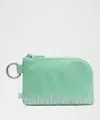 Lululemon - Clippable Card Pouch - Green/citra Lime/vapor