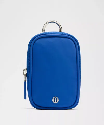 Lululemon - Clippable Nano Pouch - Blue/galactic Cobalt