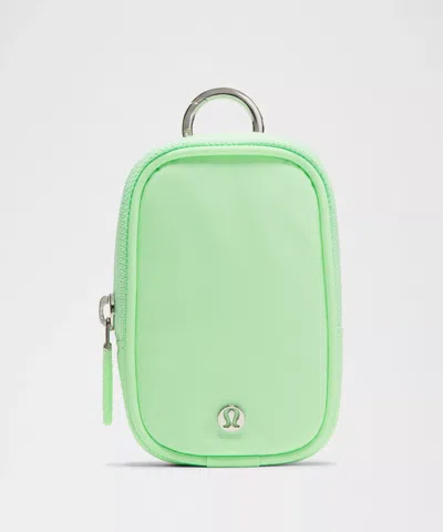 Lululemon - Clippable Nano Pouch - Green/citra Lime
