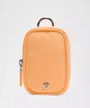 Lululemon - Clippable Nano Pouch - Orange/rock Melon