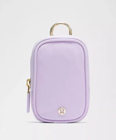 Lululemon - Clippable Nano Pouch - Purple/lavender Frost