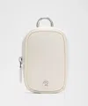 Lululemon - Clippable Nano Pouch - White,neutral/light Ivory/silver