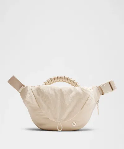 Lululemon - Curved Crossbody Bag With Top Handle 3l - White,neutral/white Opal