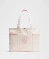 Lululemon Daily Multi-pocket Canvas Tote Bag 20l Logo