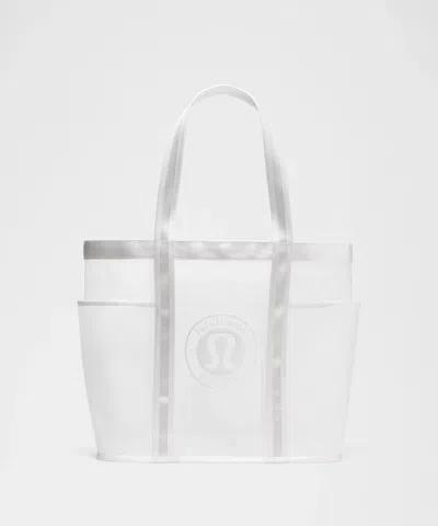 Lululemon - Daily Multi-pocket Mesh Tote Bag 20l - White,neutral