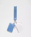 Lululemon - Dual Pouch Wristlet - Blue/pool Party/white