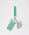 Lululemon - Dual Pouch Wristlet  - Green/citra Lime/vapor