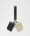 Lululemon - Dual Pouch Wristlet - Rainforest Green/honeydew