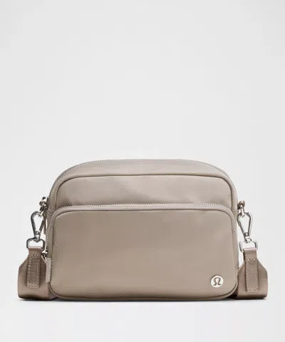 Lululemon - Everywhere Crossbody Bag 3l  - Khaki,neutral/warm Ash Grey