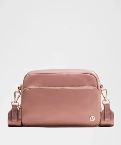 Lululemon - Everywhere Crossbody Bag 3l  - Pink,pastel/spiced Chai