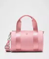 Lululemon - Knit Nylon Mini Barrel Duffle Bag 5l - Pink Tide