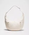 Lululemon - Large Slouchy Sling Bag 13l - White,neutral/light Ivory/silver