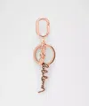 Lululemon Metal Script Keychain