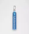Lululemon - Never Lost Keychain - Blue/pool Party/white