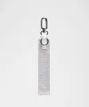 Lululemon Never Lost Keychain In White