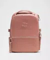Lululemon - New Crew Backpack 22l  - Pink,pastel/spiced Chai