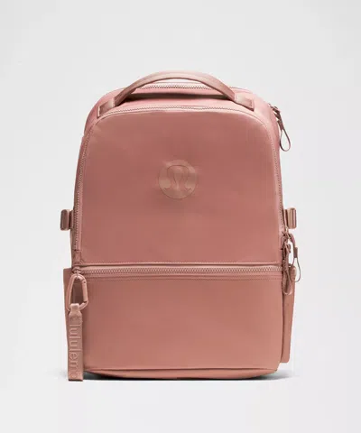 Lululemon - New Crew Backpack 22l  - Pink,pastel/spiced Chai
