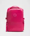 Lululemon - New Crew Backpack 22l  - Pink/raspberry Coulis