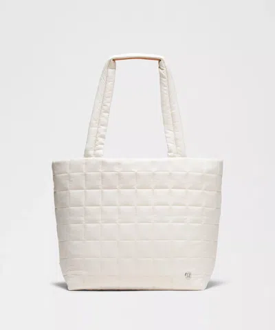 Lululemon Quilted Grid Tote Bag 12l