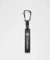 Lululemon - Silicone Keychain - Black/vapor