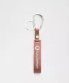 Lululemon - Silicone Keychain - Pink/spiced Chai/light Ivory