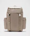 Lululemon - Wunderlust Backpack 25l - Khaki,neutral/warm Ash Grey