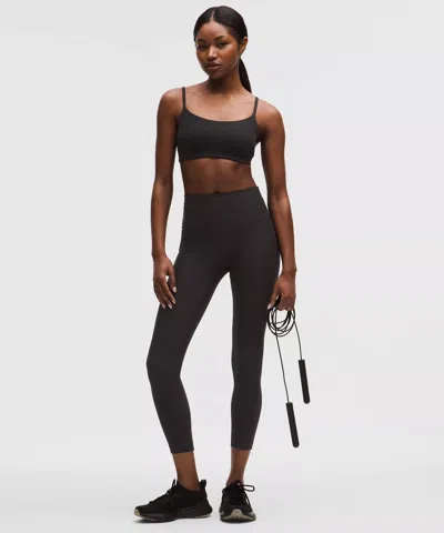 Lululemon 3d Jacquard Paisley Train High-rise Tight 25" In Black