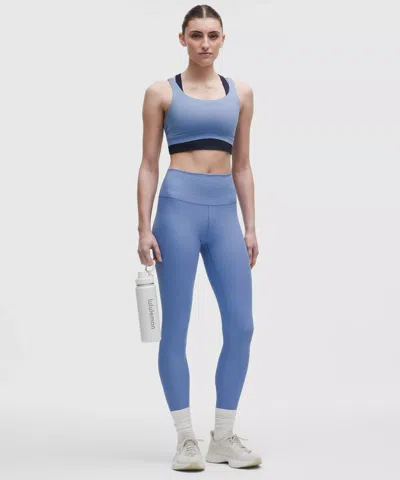 Lululemon 3d Jacquard Paisley Train High-rise Tight 25" In Blue