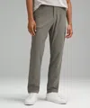 Lululemon Abc Classic-fit 5 Pocket Pants 28l Warpstreme In Gray