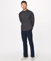Lululemon Abc Classic-fit 5 Pocket Pant 34l Warpstreme In Navy