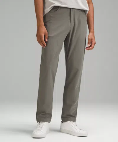 Lululemon Abc Classic-fit 5 Pocket Pants 30l Warpstreme In Green