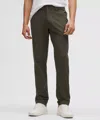 Lululemon Abc Classic-fit 5 Pocket Pants 34l Warpstreme In Green
