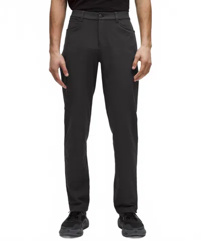 Lululemon Abc Classic Fit 5 Pocket Pants In Obsidian In Black